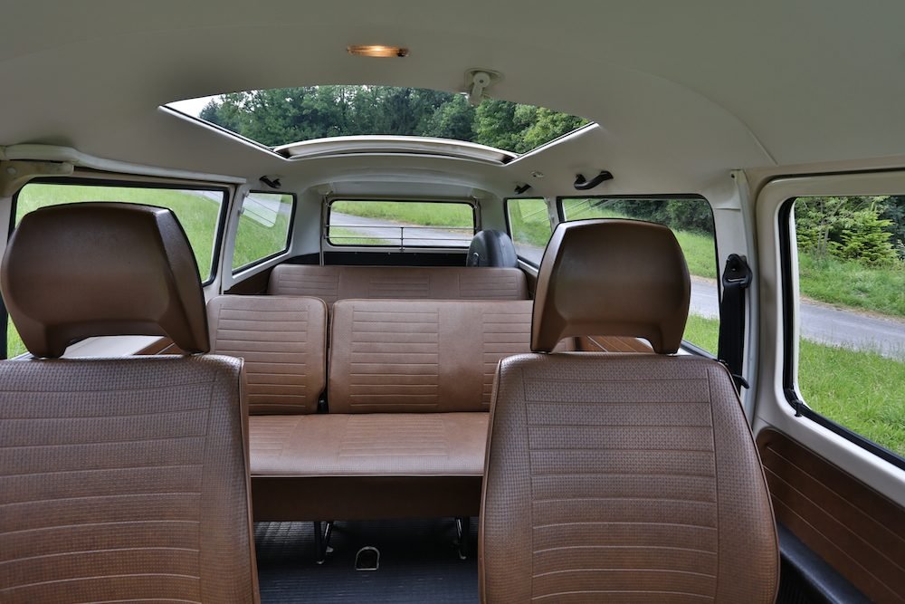 VW Büssli T2 – Originalaufnahme Innenraum