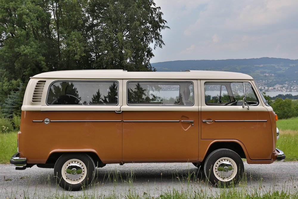 VW Büssli T2 – Originalaufnahme Heck