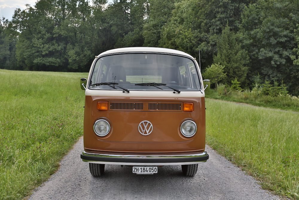 VW Büssli T2 – Originalaufnahme Seitenansicht