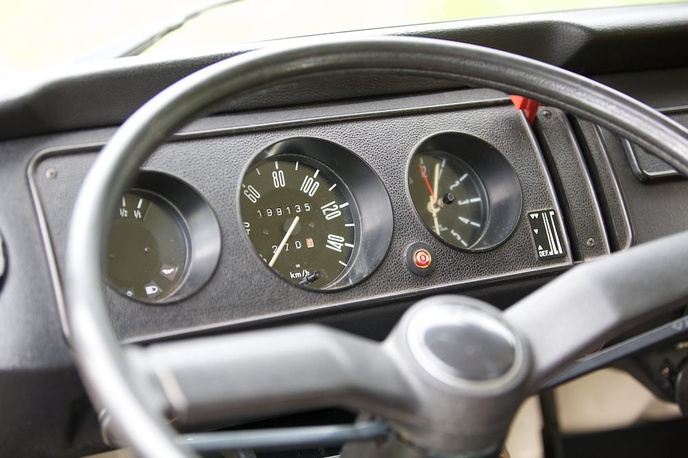 VW Büssli T2 – Originalaufnahme Fahrzeug